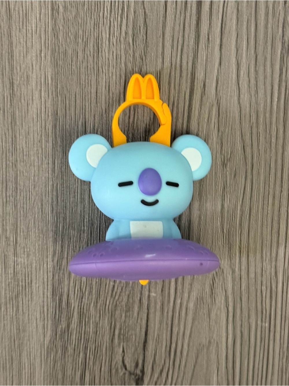McDonalds BTS BT21  Koya Sleepy Blue Koala Kids Happy Meal Toy RM 2026 Clip